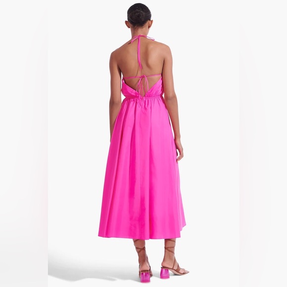 NWT STAUD DANIELLE DRESS BOUGAINVILLEA 🔥SOLD OUT DRESS🔥HOT ITEM🔥 - Picture 9 of 9